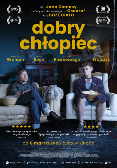 Event poster:  DOBRY CHŁOPIEC 