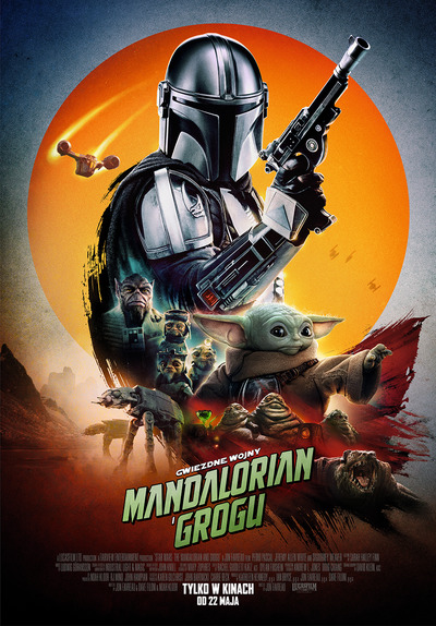 Event poster:  MANDALORIAN I GROGU 3D dub 