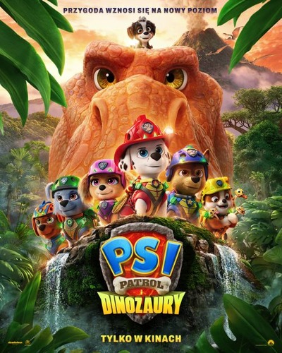 Plakat wydarzenia:  PSI PATROL i DINOZAURY 