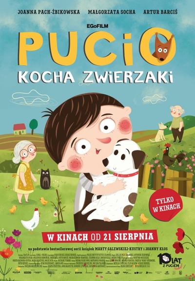 Event poster:  PUCIO KOCHA ZWIERZAKI 