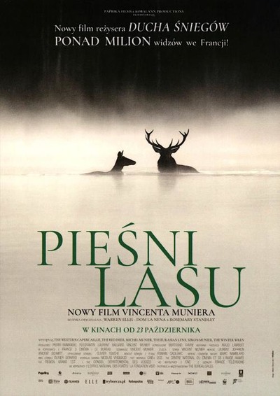 Event poster:  PIEŚNI LASU